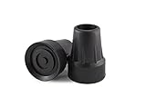 Essential Medical Supply T10078bl Cane Tips, Black, 7/8 Inch, 2 Count