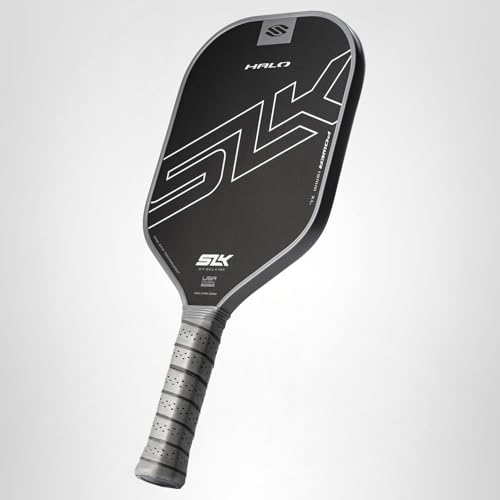 Selkirk Sport SLK Halo Raw Carbon Fiber Pickleball Paddle | Designed in The USA | Choose The T700 Raw Carbon Fiber Power, 18k Ultraweave Control, or Aramid Fiber Linkweave Thermoformed Pro
