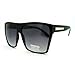 Super Oversized Sunglasses Unisex Flat Top Square Frame Fashion Wear
