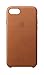Apple Leather Case (for iPhone 7) - Saddle Brown