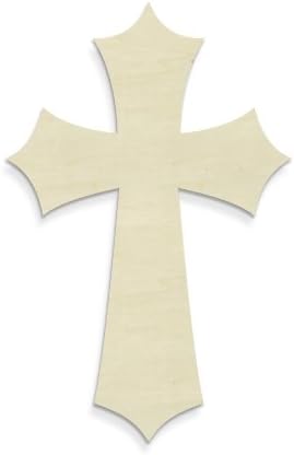 UNFINISHEDWOODCO Pointy Cross 16-Inch, Unfinished (300512)