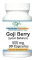 Goji Berry Extract Supplement 500 Mg, 30 Capsules - Endorsed by Dr. Ray Sahelian, M.D. - Also Known As Chinese Wolfberry or Lycium Barbarum, Improve Vitality & Vision