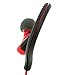 iAltCom Gab Gear Comfortable Stereo Wired Ear-hook Earbuds with Microphone in Red and Black