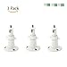 AirsFish Security Camera Wall Mount(3 packs), Adjustable Indoor and Outdoor Wall Mount for Arlo, Arlo Pro, Arlo Pro 2 and Other Compatible Models (White)