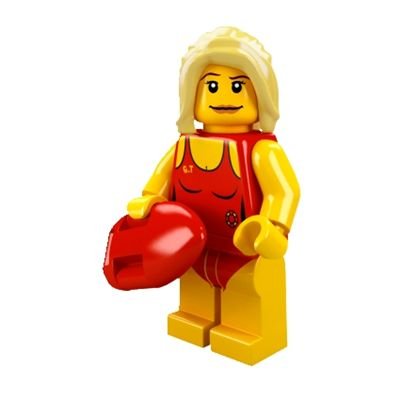 LEGO - Minifigures Series 2 - LIFEGUARD