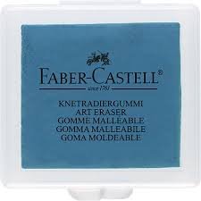 Knetgummi Radierer, Faber Castell (1, blau)