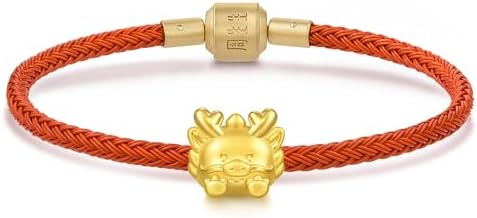 Amazon.com: CHOW SANG SANG 999 Gold Charme Auspicious Charm