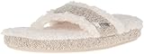 ACORN Women's Ragg Spa Thong Slipper,Grey Ragg Wool,Large/8-9 M US