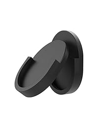 Soporte para teléfono móvil plegable TANGLEI para montaje en el salpicadero o en la pared para casa, oficina, cocina y más, color negro