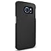 Spigen Thin Fit Shell Galaxy S6 Edge Case with SF Coated Non Slip Matte Surface and Full Top and Bottom Coverage for Galaxy S6 Edge 2015 - Smooth Black