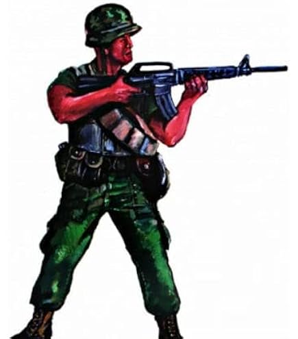 Amazon.com: Mars Figures 32044-1/32 - US Marines WW II 12 Figures