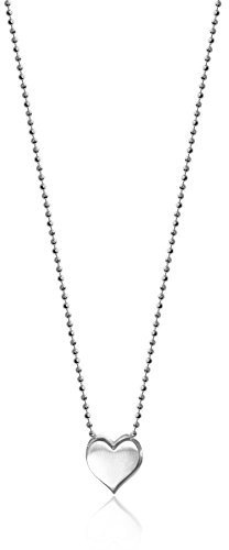 Alex Woo Collar con colgante de corazón Little Vegas, 16 