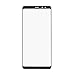 Original Galaxy Note 8 Black Replacement Front Outer Lens Glass Screen Tool Kit/Pre-Cut Sticker/Tweezers/Suction Cup/Wire/Cleaning Cloth + for Note 8 N950A N950F 6.3 inch(Black)