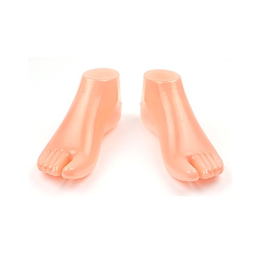 1 Pair Female Plastic Foot Model Tools for Sandals Display (Fleshtone) - Thumbnail 4