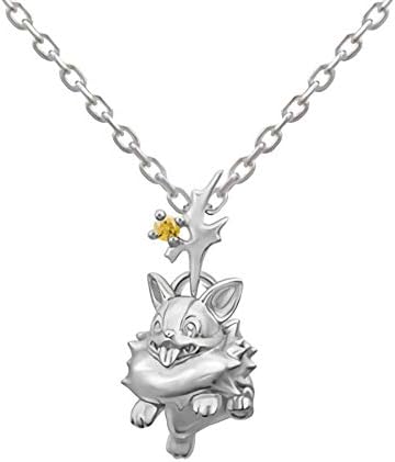 ポケモン グッズ ワンパチ ネックレス K18ホワイトゴールド 大幅にプライスダウン ユニセックス 男女兼用 ジュエリー メンズ アクセサリー Npol 156 K18wg プレゼント レディース