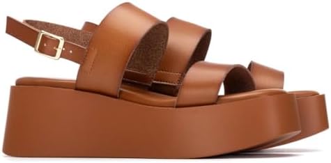- Sandali Donna Camel - Scarpe comode e versatili - Moda casual - Modello 17512001 (Misurare 39)