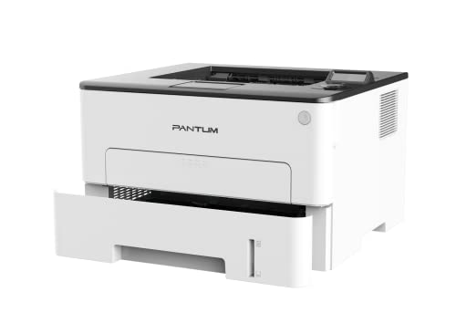 Pantum P3302DN Single Function Laser Printer White For Home and Office Automatic Duplex Printing Network Ready Includes 1500 Page Start Toner Cartridge 4