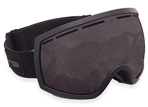 Ski & Snowboard Goggles - Dual-Layer Lens Snow Goggles for Skiing, Snowboarding, Motorcycling & Winter Sports - Anti-Fog and Helmet Compatible - UV400 Protection - Fits Men, Women & Youth