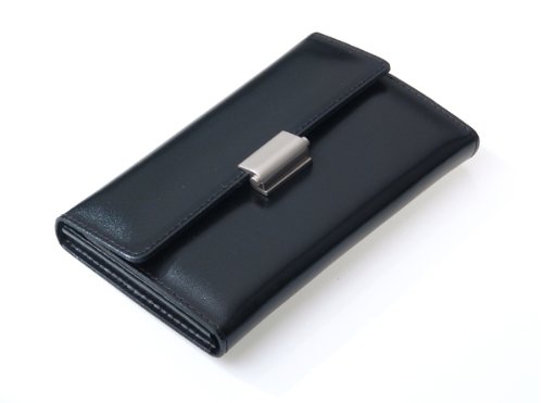 Women's Manicure Set in Black Leather Case. Made by Niegeloh in Solingen, Germany - Thumbnail 2