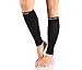 Compression Sleeve - Calf and Shin Splints Support With Guard leg, Black, 1 Pair, Small/Medium