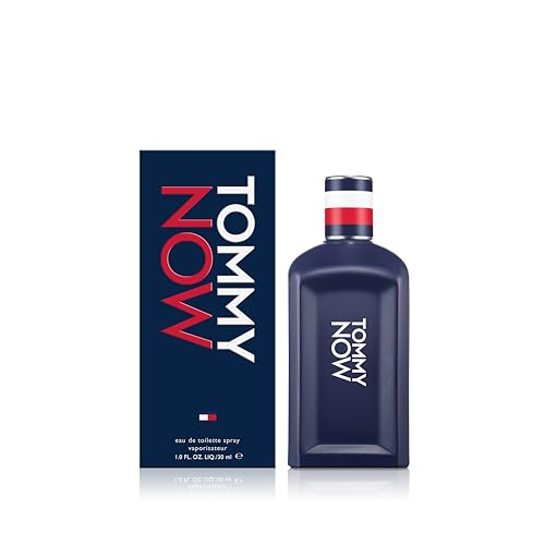 – Eau de Toilette TOMMY NOW 30 ml – Profumo Uomo – Fragranza Legnosa e Speziata– Note Agrumate – Flacone in Vetro Blu