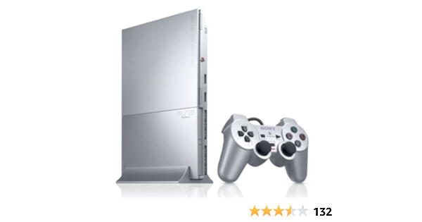 Playstation 2 Satin Silver Scph ss Maker Production End Video Games Amazon Com