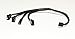 4-Pin PWM Female to 4 x PWM Male Computer Case Fan Splitter Power Connector Black Sleeved Adapter Cable primary