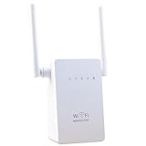 Cideros Wireless-N WiFi 300Mbps Mini Router Repeater Range Extender Booster Signal Amplifier with Two External Antennas