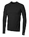 Duofold Men's Light Weight Thermatrix Performance Thermal Shirt, Black, X-Large