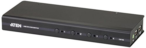 Aten 4-Port USB DVI KVM Switch (CS74D)