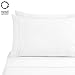 Nestl White Pillow Cases Size Set of 2, Soft Pillow Case, 1800 Microfiber Pillow Cases 2, Pillowcases, Envelope Closure Pillowcase, Pillow Covers Size, 20x30 Inches