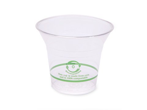 World Centric's 100% Biodegradable, 100% Compostable 5 oz Corn PLA Cold Cup (Package of 400)