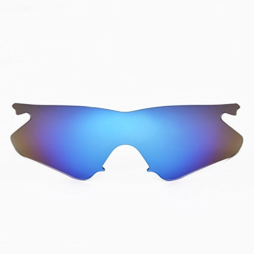 New SEEK OPTICS Replacement Lenses Oakley M FRAME HEATER - Polarized Blue Mirror