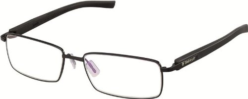 Tag heuer men s eyeglasses th08005 th/8005 001 black ta…