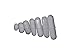 THT 7 Pcs Teflon (PTFE) Round/Octagon Magnetic Stir Bar Set, White