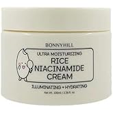 Ultra Moisturizing Rice Niacinamide Cream (Pack Of 1) 3.39Fl Oz