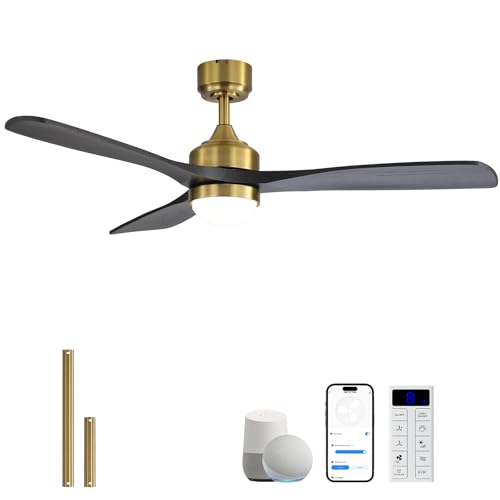 Sofucor 52" Smart Ceiling Fan with Lights