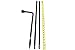 Red Hound Auto 2002-2009 Compatible with Chevy Trailblazer Lug Wrench New Tire Tool Replacement Kit for Spare Jack