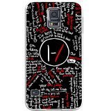 Twenty ONE Pilots Lyrics for Samsung Galaxy Case (Samsung Galaxy S5 white)