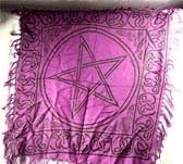 Pentagram Altar Cloth