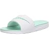 Nike-Womens-Benassi-Solarsoft-Slide-Sandal-WhiteArtisan-Teal-Size-7-M-US
