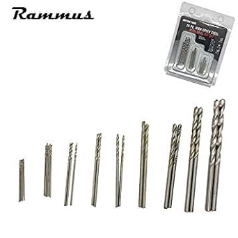 Generic 25pcs/set 0.5-3mm Micro HSS High Speed Steel Straight Shank Twist HSS Drill Bit For Metal Wood Plastic Pcb Crafts Jewelry Tool