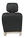 116001 Black-fabric 2 Front Car Seat Covers Compatible To Honda HR-V 2018 2017-2007