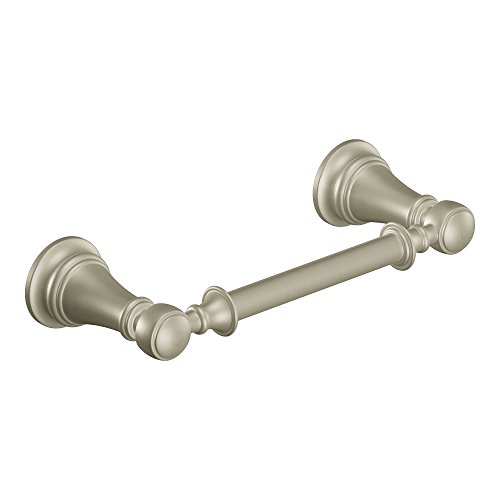 Moen YB8408BN Weymouth Pivoting Paper Holder, Brushed Nickel