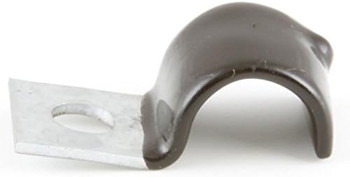 1/2" Vinyl Coated Half-Clamps - (pack of 10)