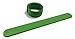 TheAwristocrat 9 Green Silicone Slap Bracelets - Soft & Safe for Kids Boys & Girls Party Favors - Durable