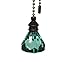Blessing Light Set of 2 Crystal Clear Diamond Ceiling Fan Pull Antique Bronze Chains
