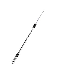 TWAYRDIO RH770 Antena telescópica extensible de radio bidireccional de mano UHF / VHF BNC de banda dual para Kenwood TK100 TK200 TK220
