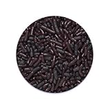 Decorette Sprinkles Jimmies Cake Cupcake Cookie Decorations Black 4 Ounces