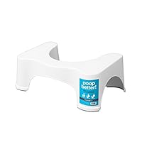 Squatty Potty The Original Bathroom Toilet Stool, 7" height, White
